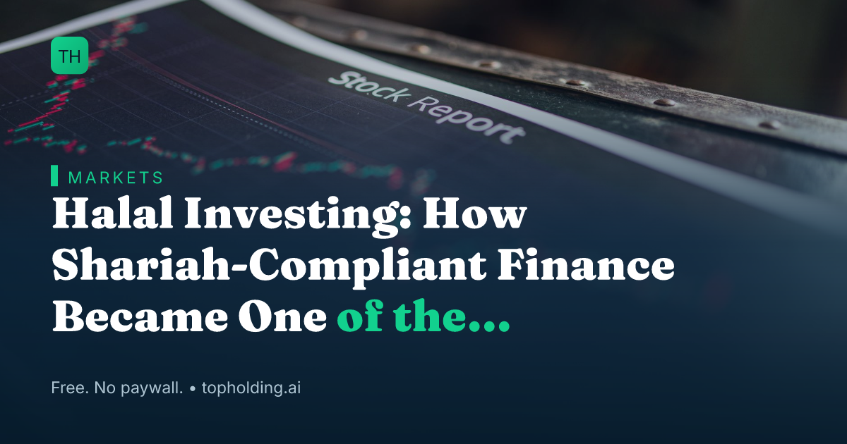 Halal Investing: How Shariah-Compliant Finance Became One of the Fastest-Growing Corners of U.S. Wealth