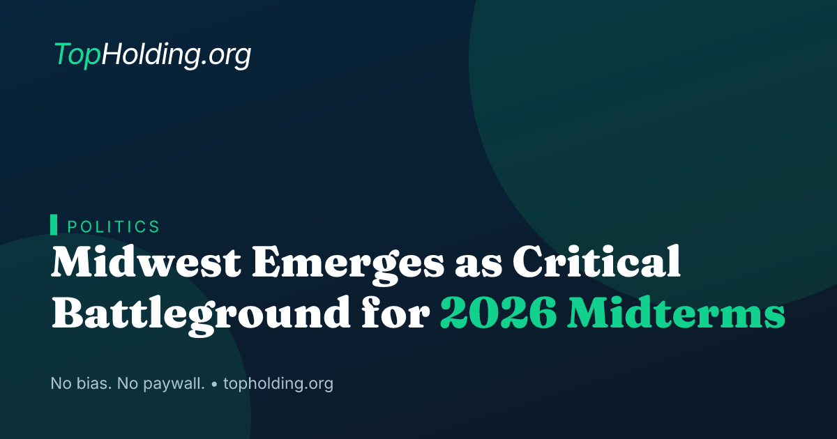 Midwest Emerges as Critical Battleground for 2026 Midterms