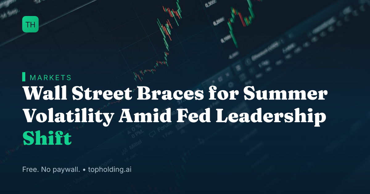 Wall Street Braces for Summer Volatility Amid Fed Leadership Shift