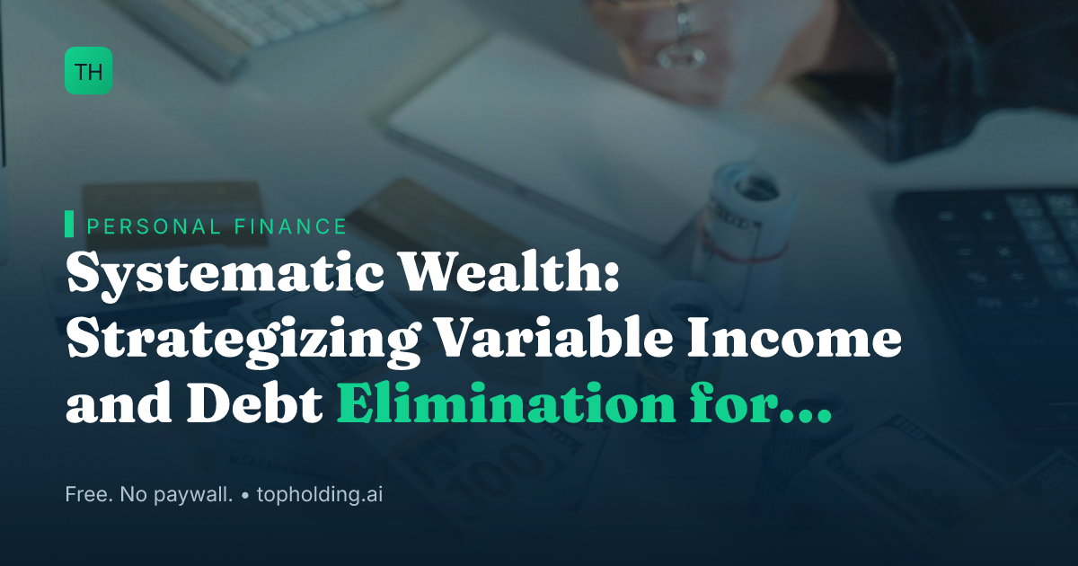 Systematic Wealth: Strategizing Variable Income and Debt Elimination for Long-Term Growth