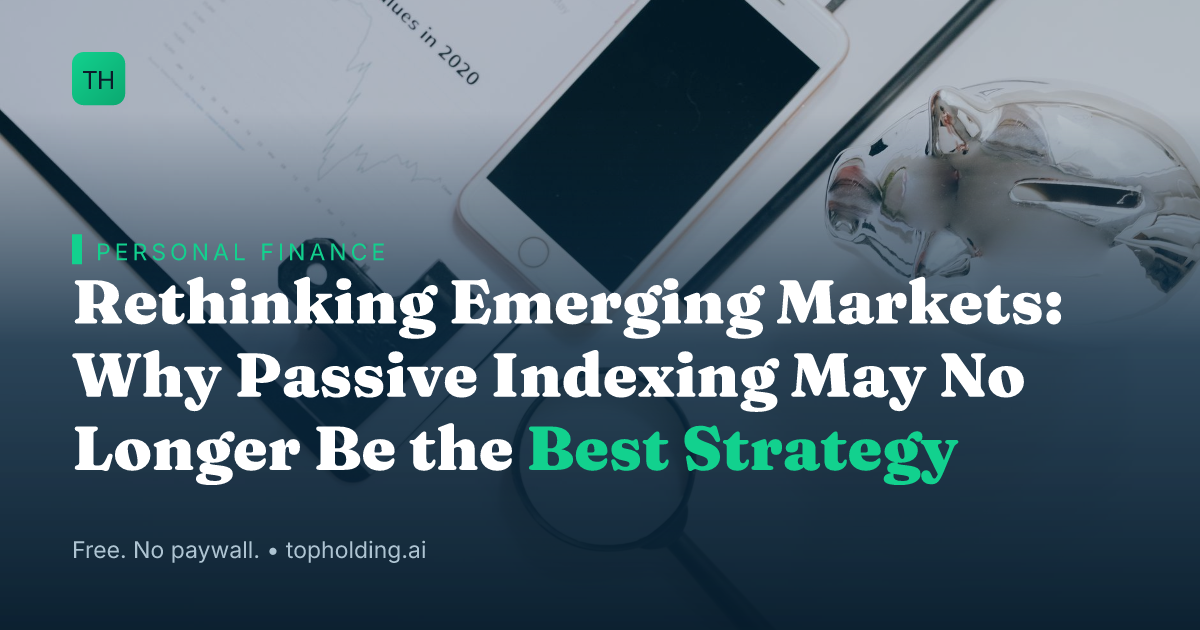 Rethinking Emerging Markets: Why Passive Indexing May No Longer Be the Best Strategy