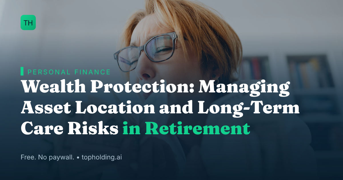 Wealth Protection: Managing Asset Location and Long-Term Care Risks in Retirement