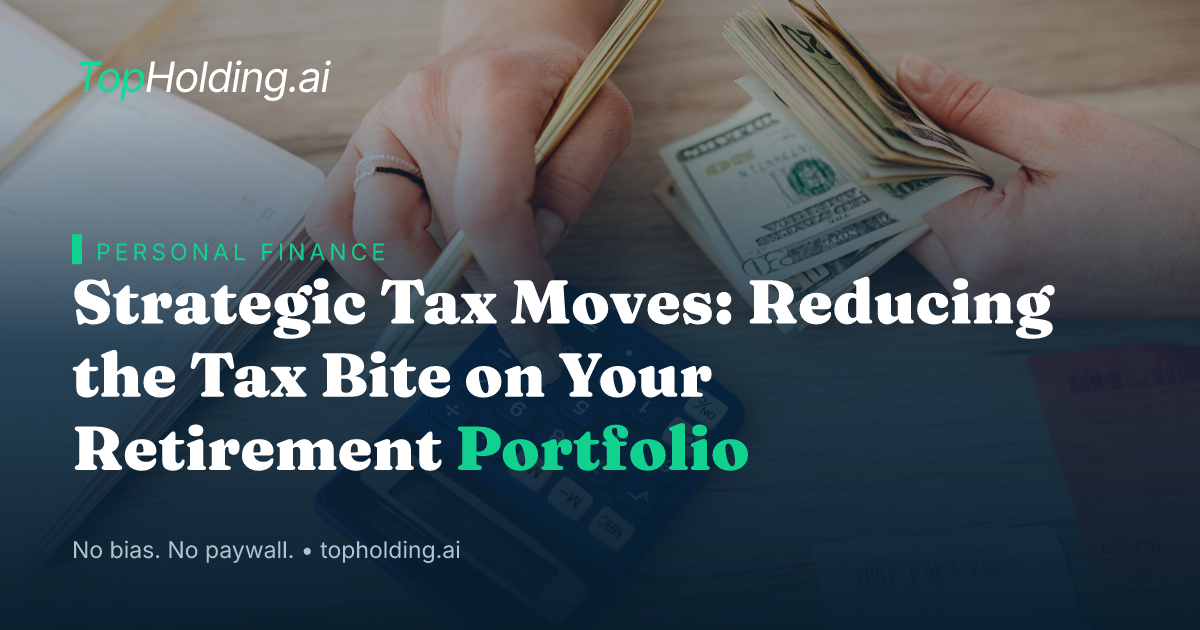 Strategic Tax Moves: Reducing the Tax Bite on Your Retirement Portfolio