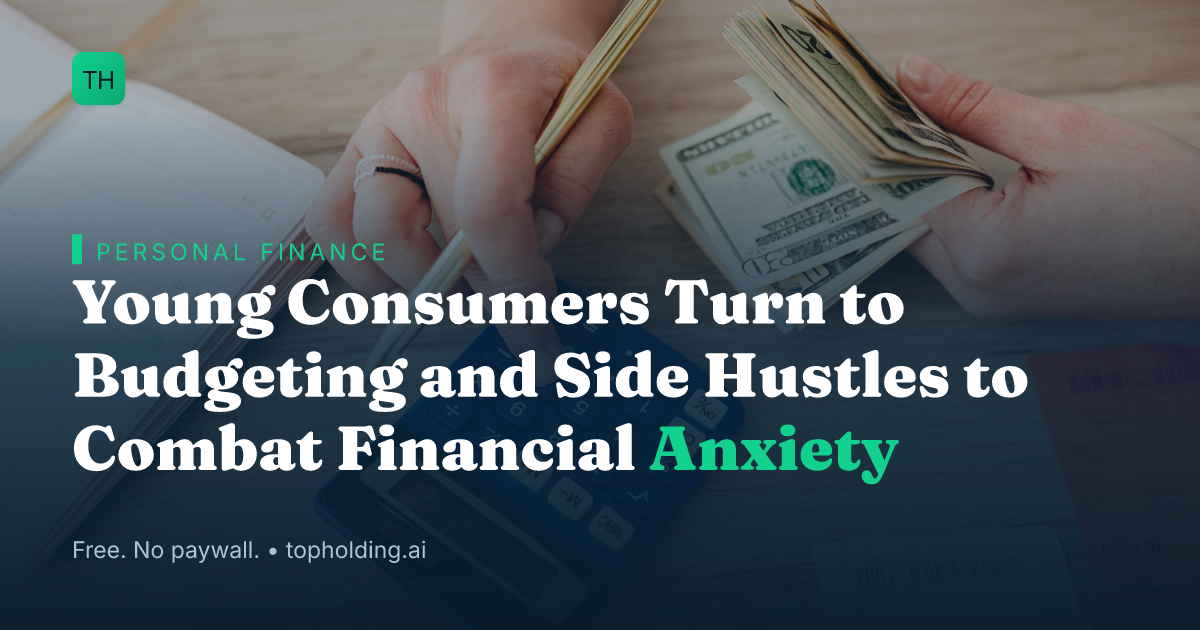 Young Consumers Turn to Budgeting and Side Hustles to Combat Financial Anxiety