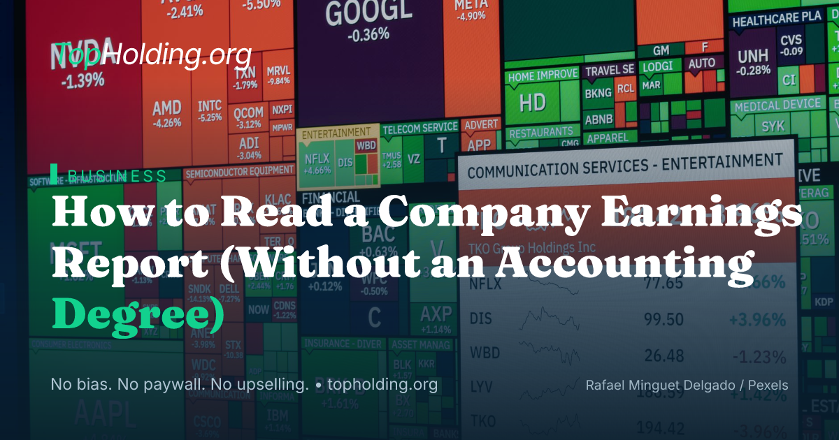 How to Read a Company Earnings Report (Without an Accounting Degree)