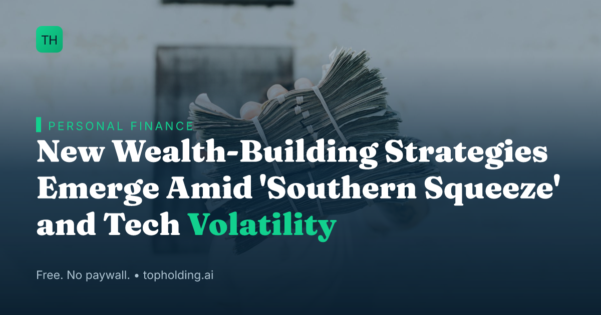 New Wealth-Building Strategies Emerge Amid 'Southern Squeeze' and Tech Volatility