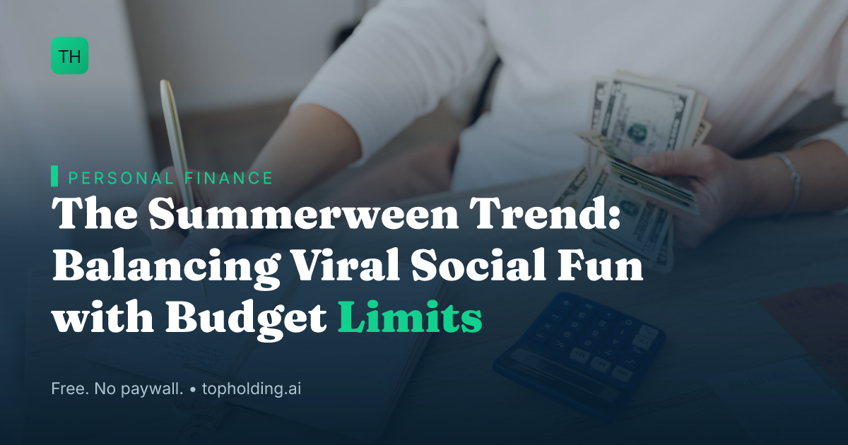 The Summerween Trend: Balancing Viral Social Fun with Budget Limits