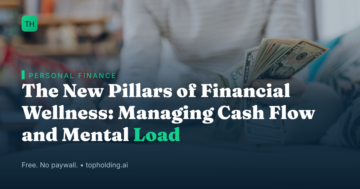 The New Pillars of Financial Wellness: Managing Cash Flow and Mental Load