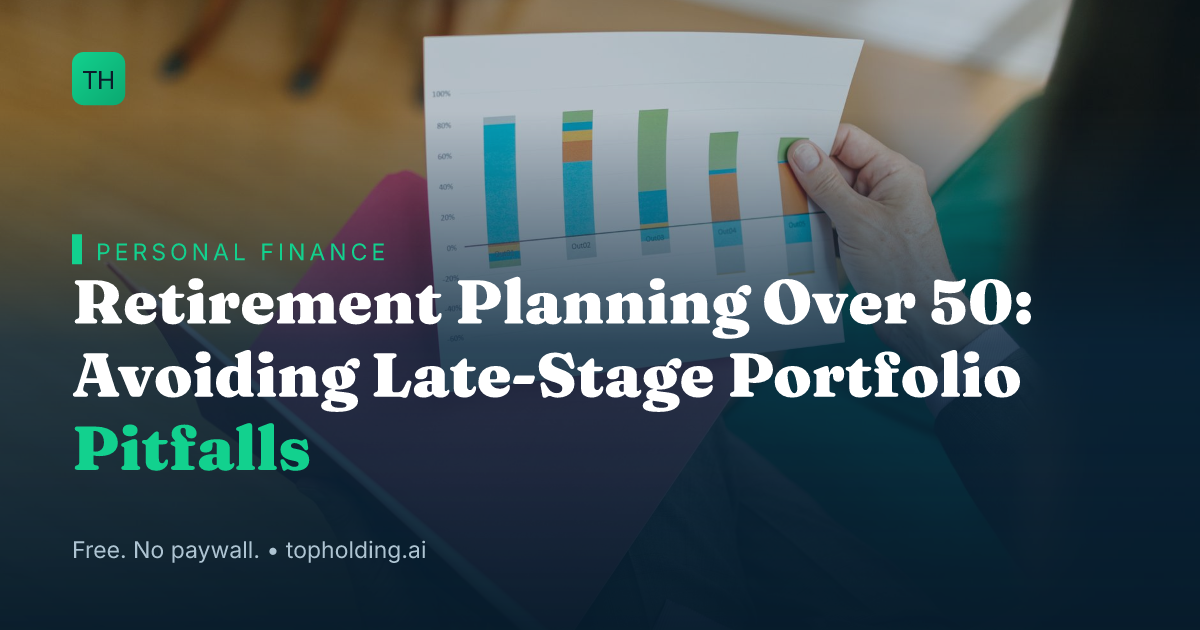 Retirement Planning Over 50: Avoiding Late-Stage Portfolio Pitfalls