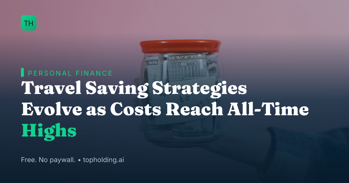 Travel Saving Strategies Evolve as Costs Reach All-Time Highs