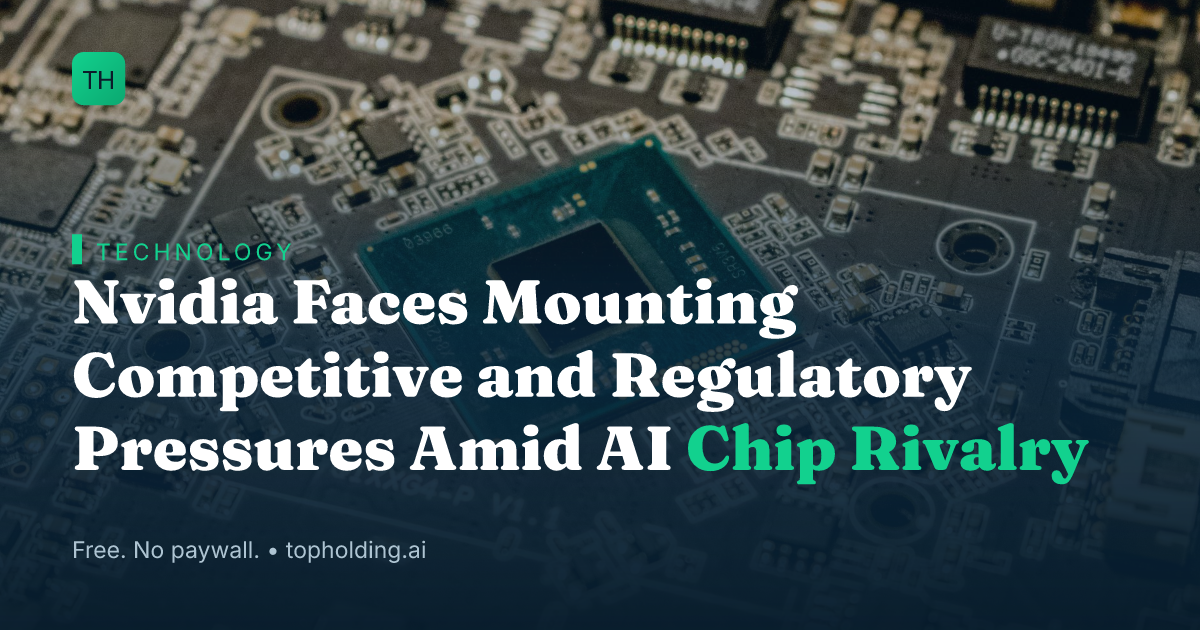 Nvidia Faces Mounting Competitive and Regulatory Pressures Amid AI Chip Rivalry