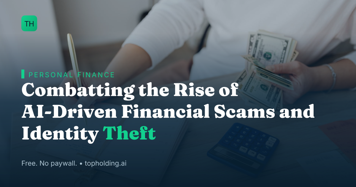 Combatting the Rise of AI-Driven Financial Scams and Identity Theft