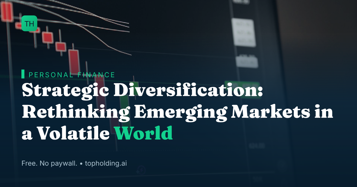 Strategic Diversification: Rethinking Emerging Markets in a Volatile World