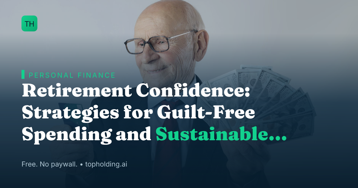 Retirement Confidence: Strategies for Guilt-Free Spending and Sustainable Income