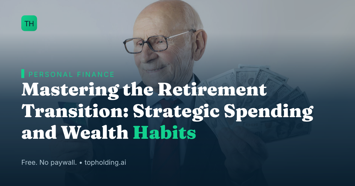 Mastering the Retirement Transition: Strategic Spending and Wealth Habits