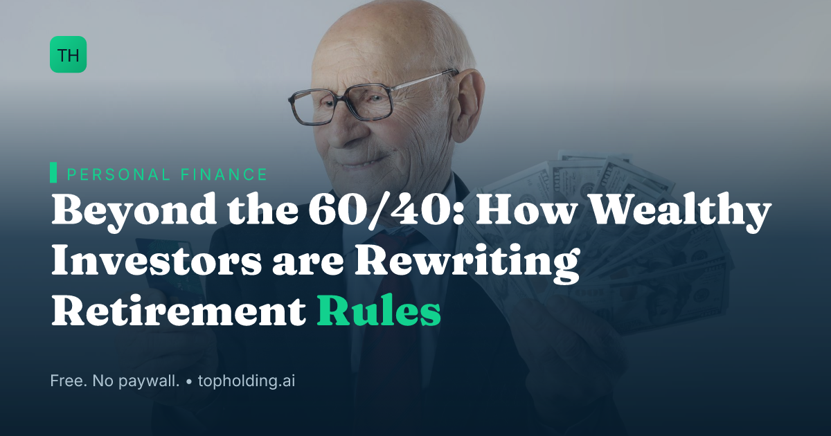 Beyond the 60/40: How Wealthy Investors are Rewriting Retirement Rules