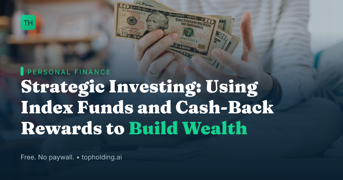 Strategic Investing: Using Index Funds and Cash-Back Rewards to Build Wealth