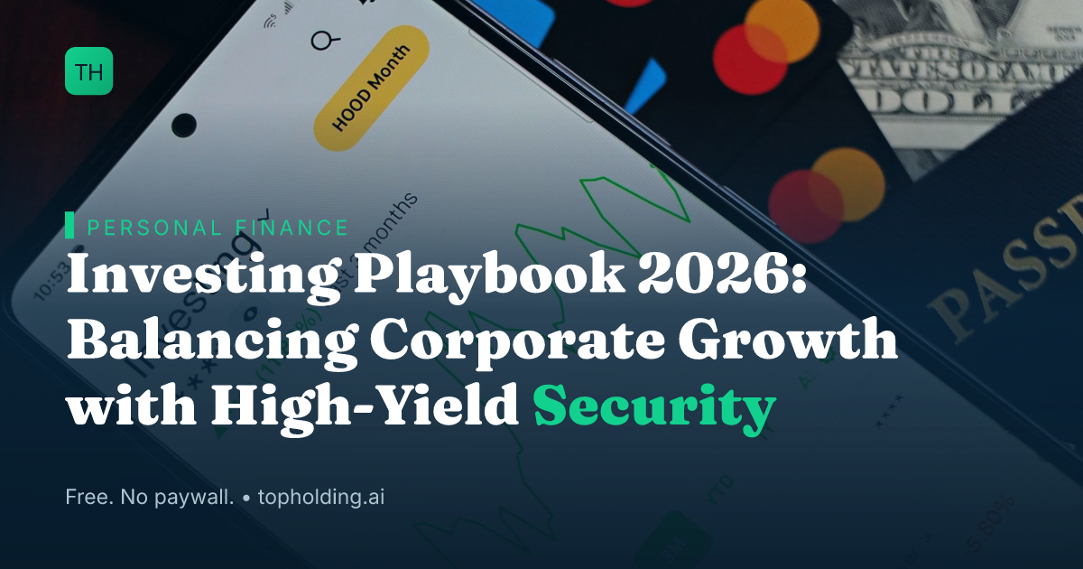 Investing Playbook 2026: Balancing Corporate Growth with High-Yield Security
