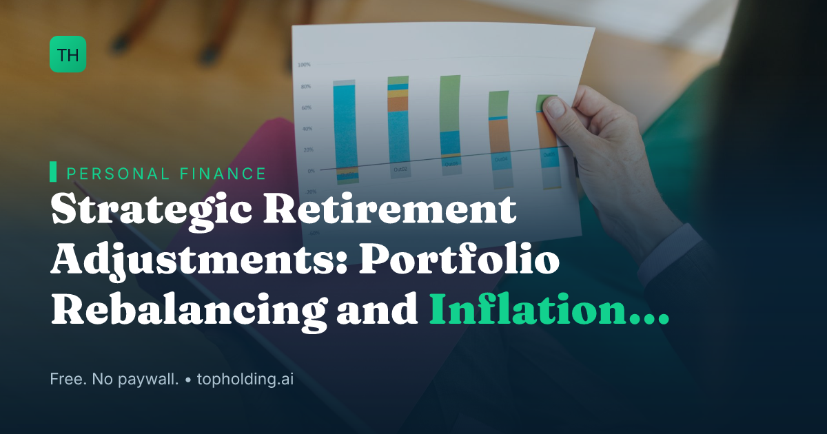 Strategic Retirement Adjustments: Portfolio Rebalancing and Inflation Defense