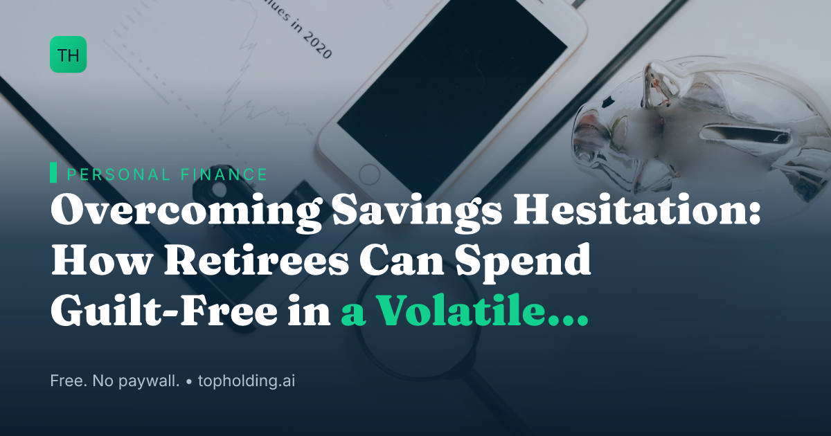 Overcoming Savings Hesitation: How Retirees Can Spend Guilt-Free in a Volatile Market