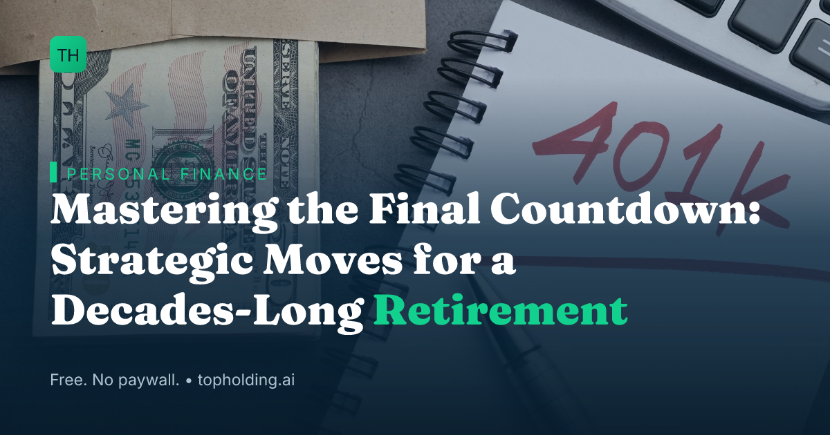 Mastering the Final Countdown: Strategic Moves for a Decades-Long Retirement
