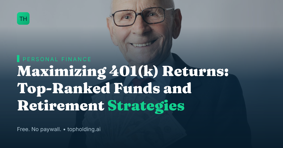Maximizing 401(k) Returns: Top-Ranked Funds and Retirement Strategies