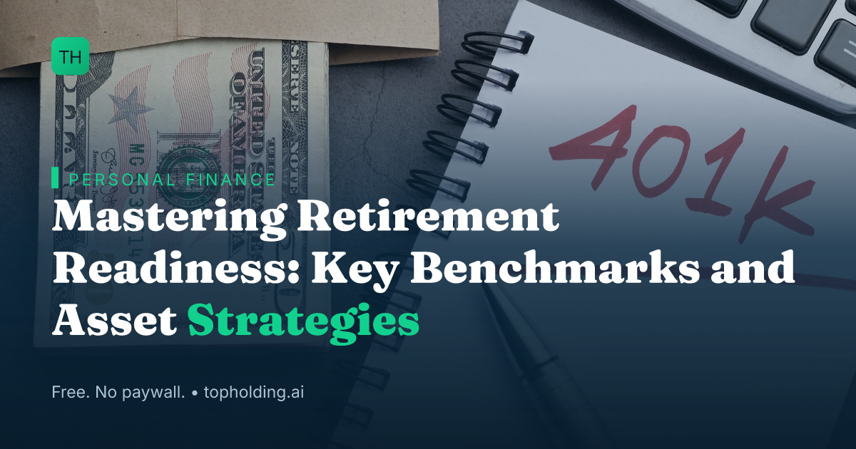 Mastering Retirement Readiness: Key Benchmarks and Asset Strategies