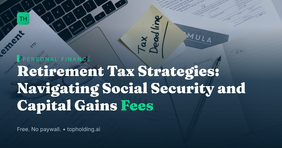 Retirement Tax Strategies: Navigating Social Security and Capital Gains Fees