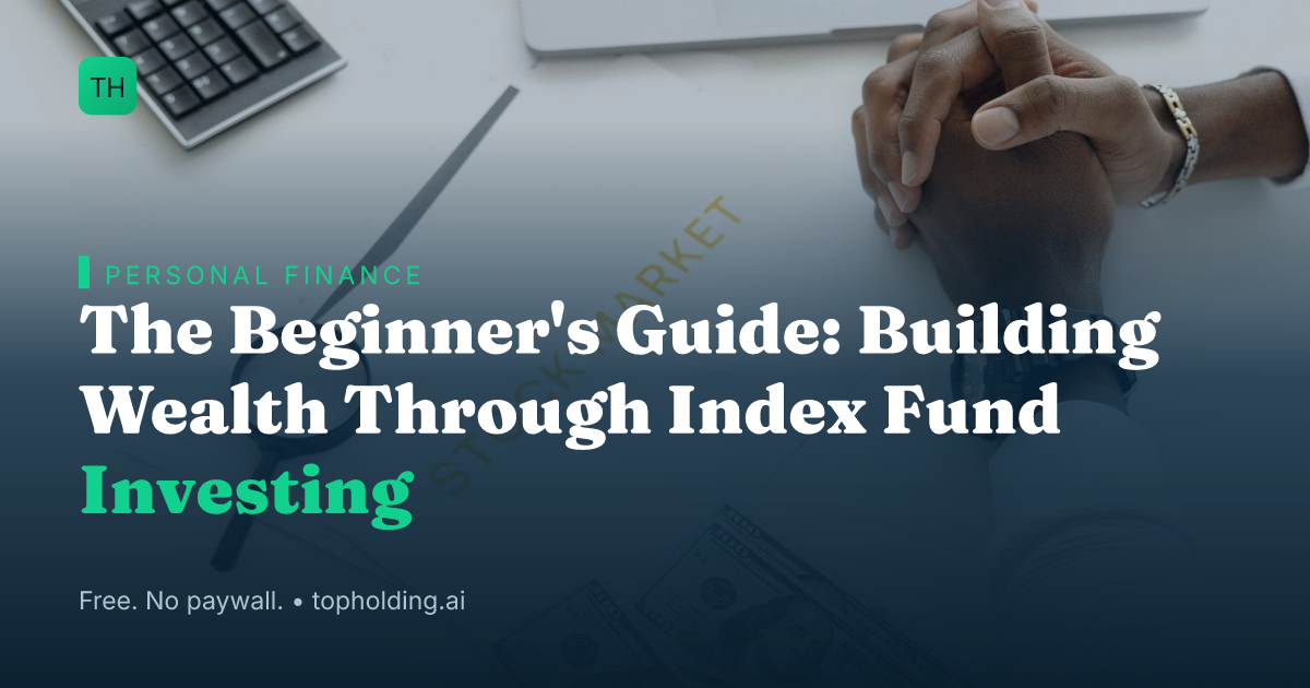 The Beginner's Guide: Building Wealth Through Index Fund Investing