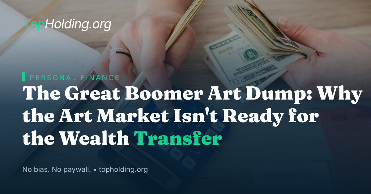 The Great Boomer Art Dump: Why the Art Market Isn't Ready for the Wealth Transfer