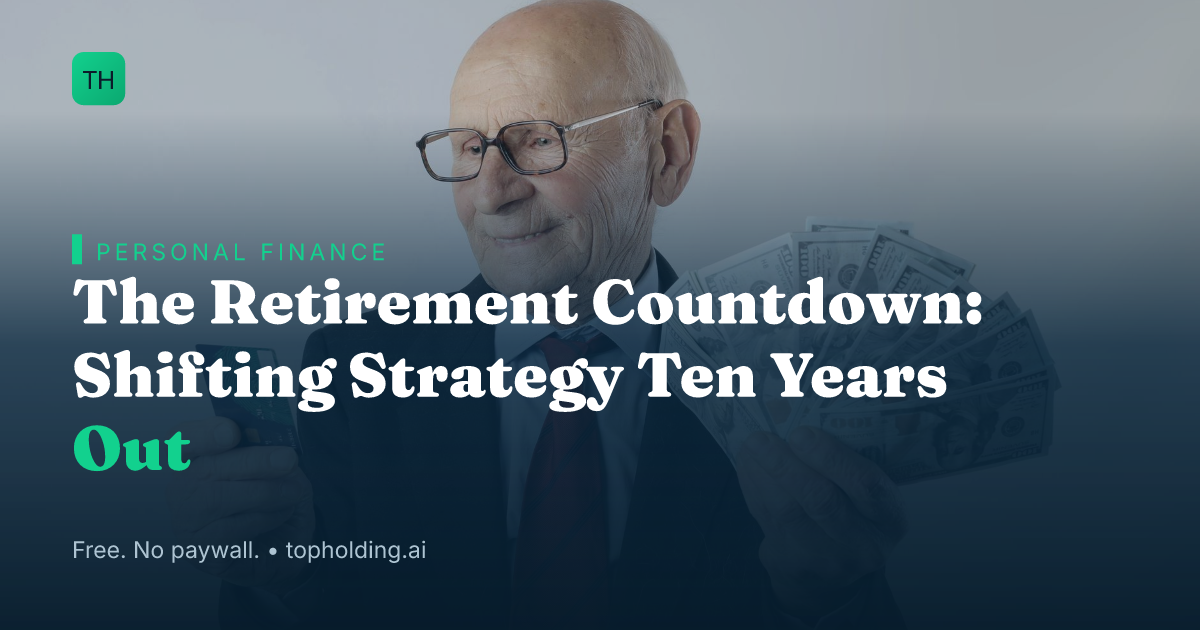 The Retirement Countdown: Shifting Strategy Ten Years Out