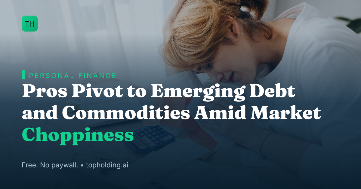 Pros Pivot to Emerging Debt and Commodities Amid Market Choppiness